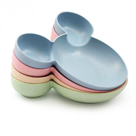 Set 4 Platos de Mickey Mouse