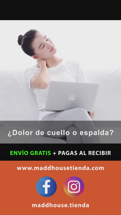 Cojín Masajeador Con Calor Infrarrojo